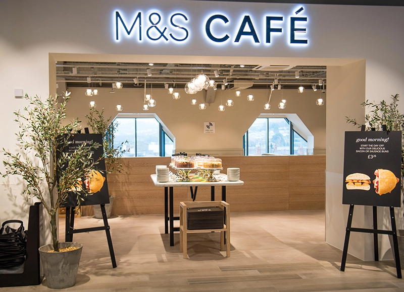 M&S Café Menu Prices